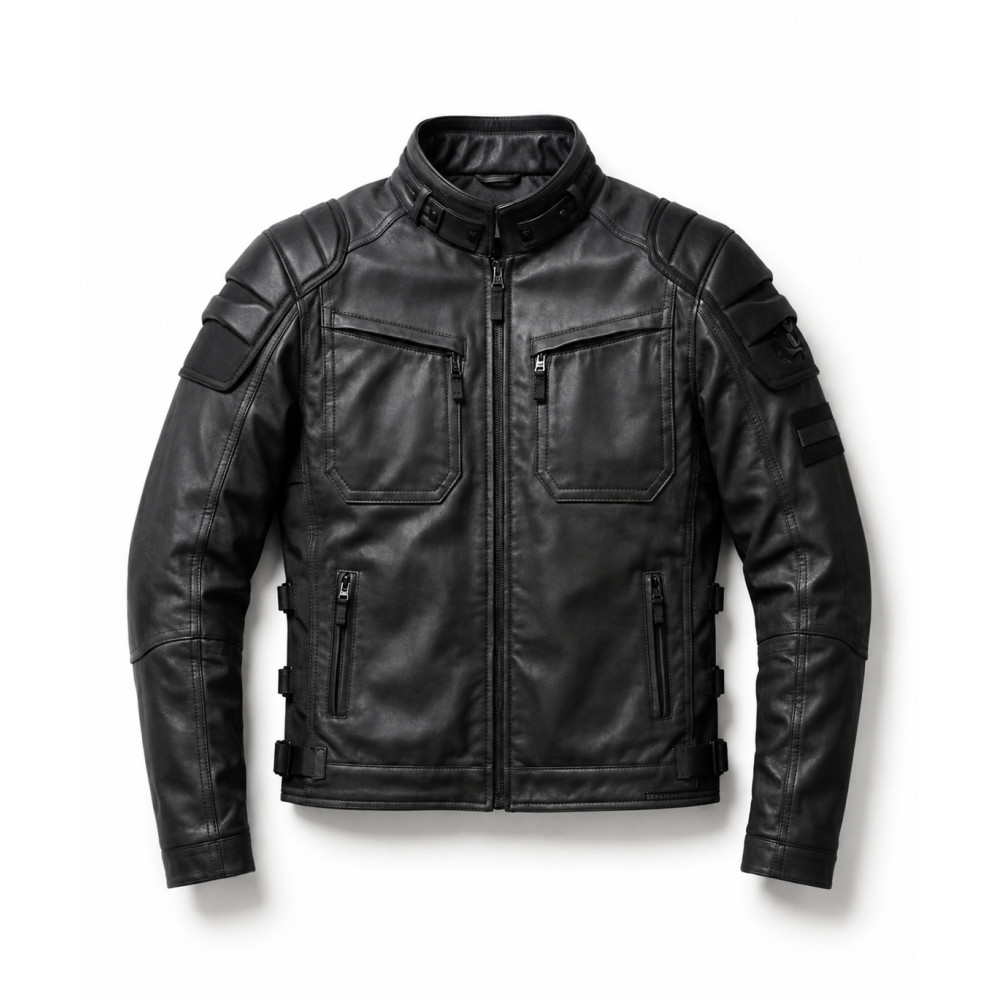 Wolfline Tactical Wolf Leather Jacket | America Suits